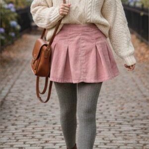 Gap Pink Corduroy Girl Skirt